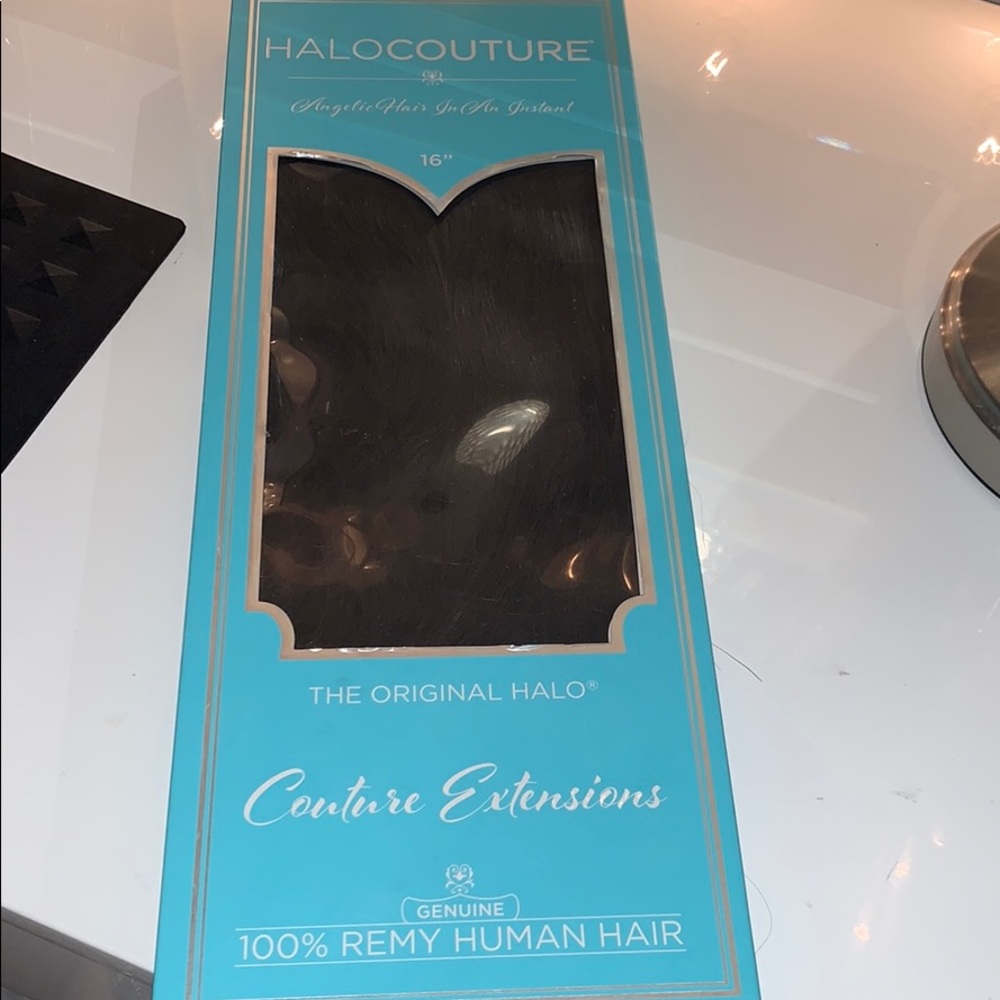 16 inch Halo Couture Hair Extensions Color #2